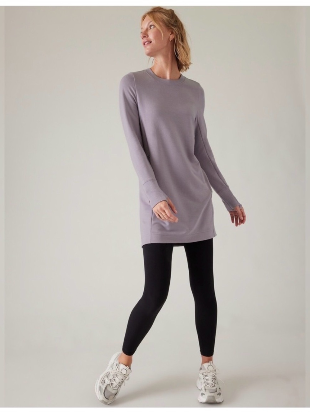 Athleta coaster sweatshirt dress